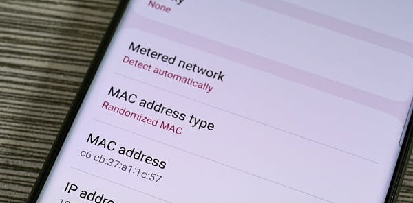 Mobile MAC Address