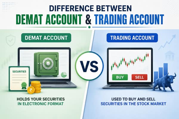 Difference Between Demat and Trading Account: All You Need to Know