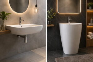 Wall-Mounted vs Pedestal Wash Basins: Which Is Best for Modern Bathroom Design